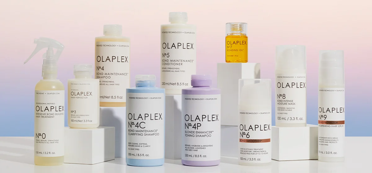 OLAPLEX is a revolutionary haircare brand renowned for its patented bond-building technology. This collection is designed to repair damaged hair, protect it from future harm