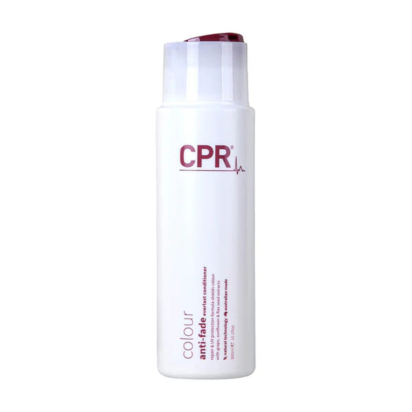 CPR Colour anti fade everlast conditioner is a gentle, colour extender targeted to lock in hair colour. 