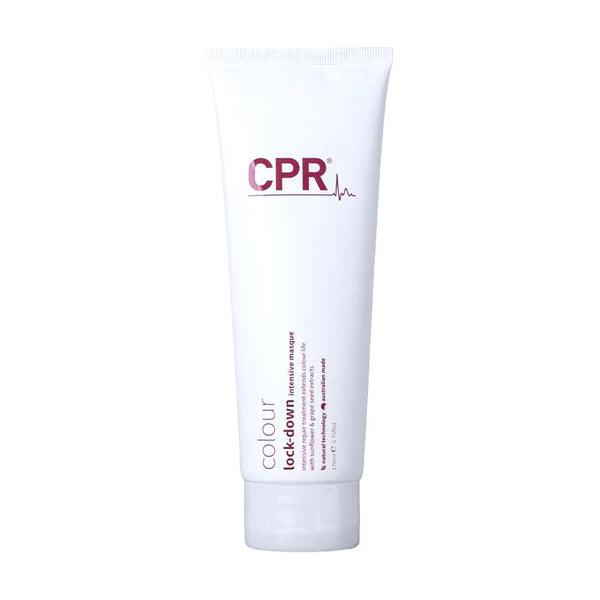 CPR Colour Lock-down Intensive Masque to strengthen & extend the intensity of colour-treated hair. .