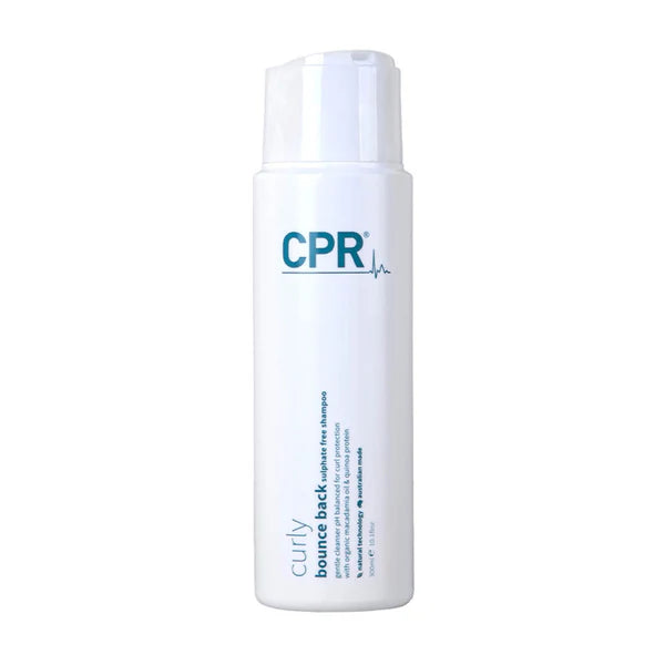 This CPR Curly Bounce Back Soft touch conditioner Hydrates, defines and embraces your curls. Gentle hydrating cleanser to eliminate frizz, add shine and define your curls