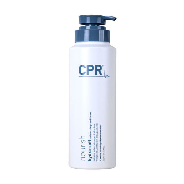 CPR Hydra Soft Nourish Moisturising Conditioner 900mL - Locks-in hydration, softness, and shine. Nourishes, detangles, and smoothes dry, damaged, and dull hair. Ideal for normal hair types. Professional salon quality by CPR,