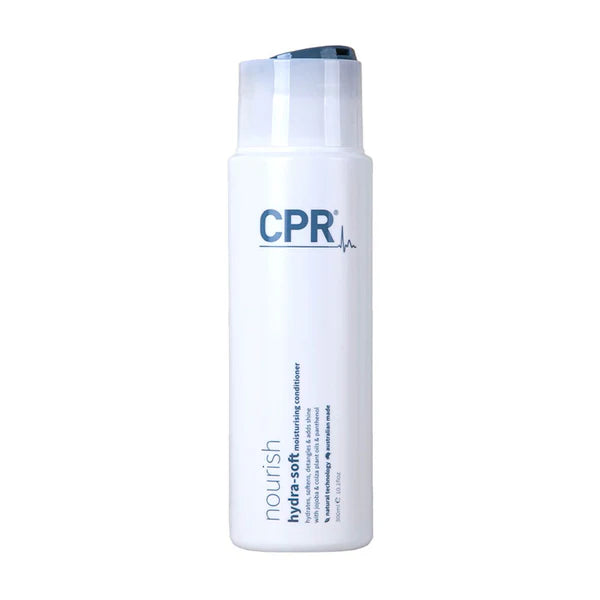 CPR Hydra Soft Nourish Moisturising Conditioner 300mL - Locks-in hydration, softness, and shine. Nourishes, detangles, and smoothes dry, damaged, and dull hair. Ideal for normal hair types. Professional salon quality by CPR,