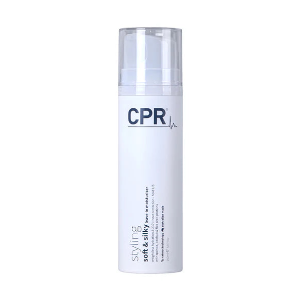 CPR Styling Soft and Silky leave-in moisturiser will control unmanageable hair with this anti-breakage, light weight blow-dry formula