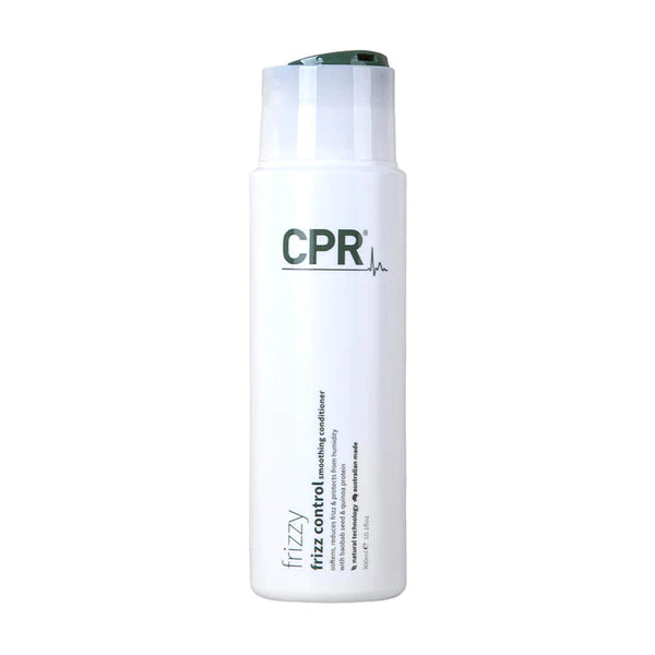 CPR Frizzy Smoothing Conditioner 300mL - Natural ingredients, anti-frizz, pH balanced, suitable for all hair types, including frizzy, curly, and wavy hair.