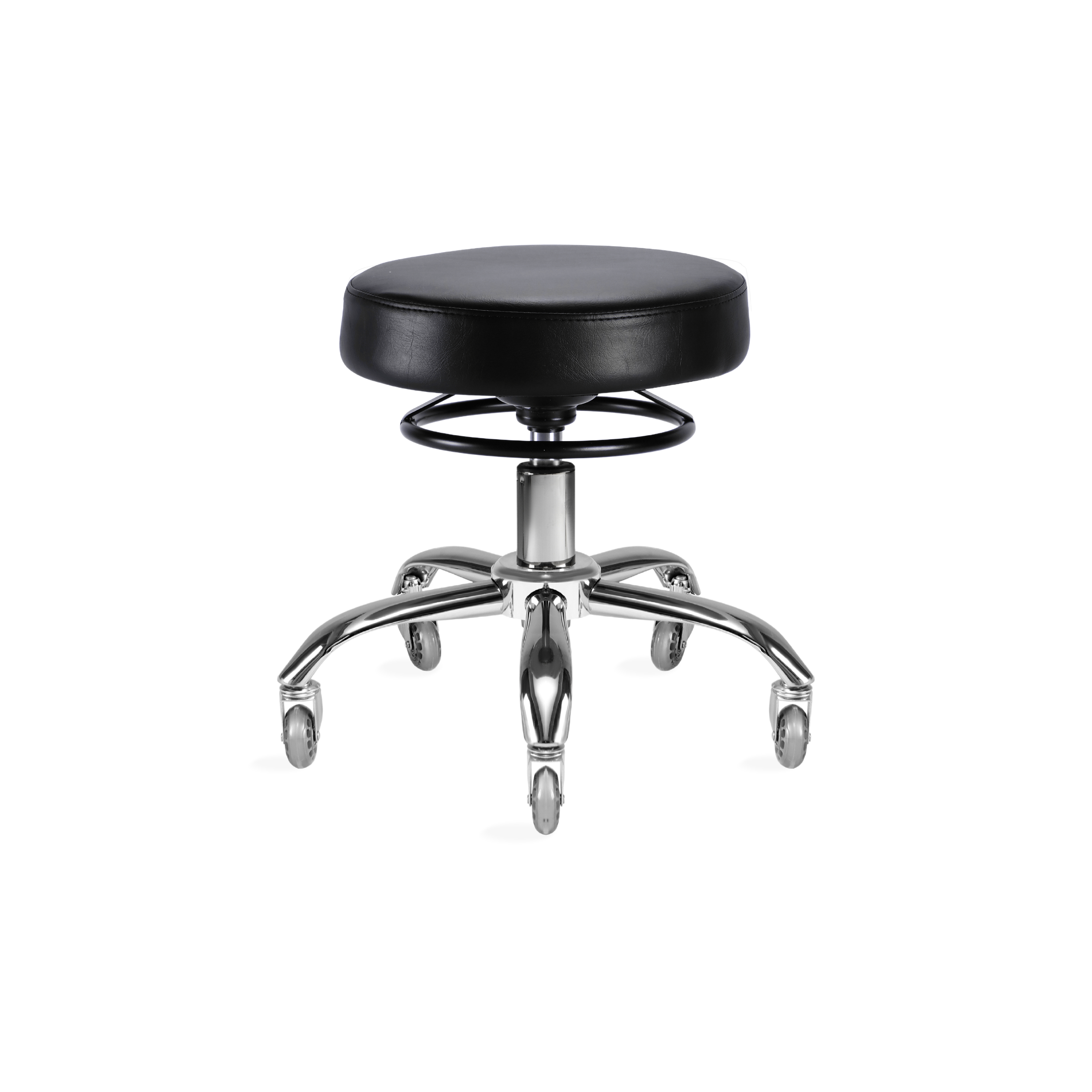 KSHE Salon Round Stool - Black