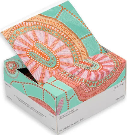 Foil Me WIDE Pre-Cut Pop-Up Assorted Designs Foil 15 x 27cm (500 Sheets per Box)