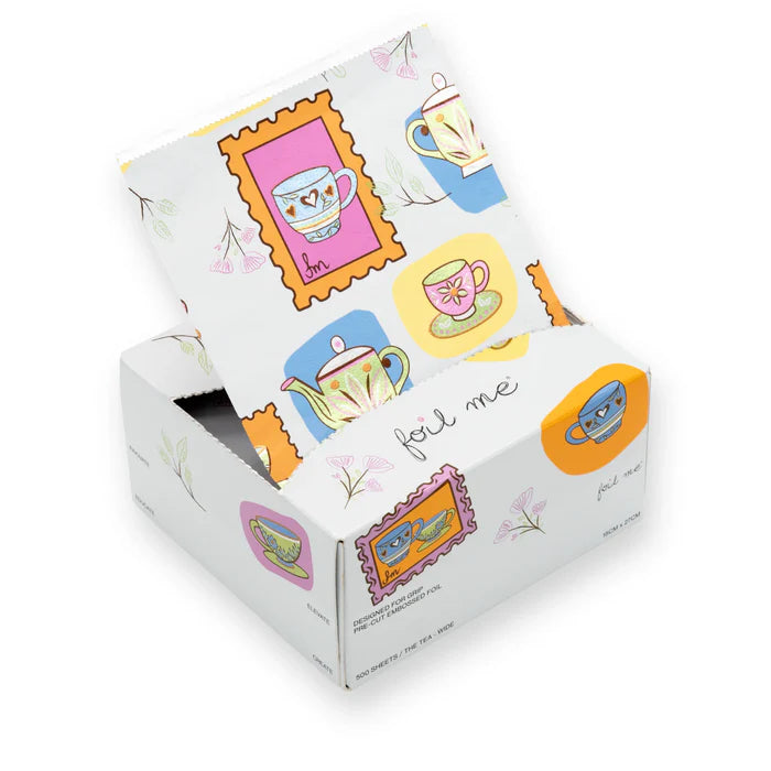 Foil Me WIDE Pre-Cut Pop-Up Assorted Designs Foil 15 x 27cm (500 Sheets per Box)