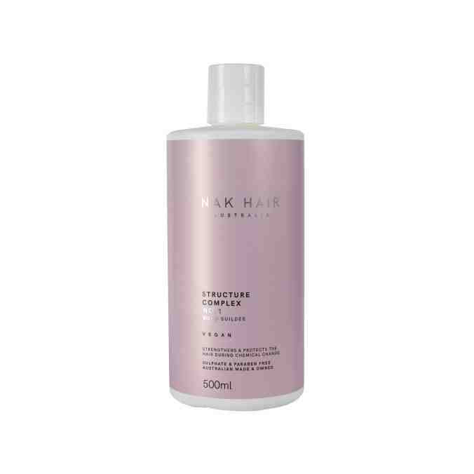 Reinforce and Strengthen Hair with NAK Structure Complex #1 Bond Builder
