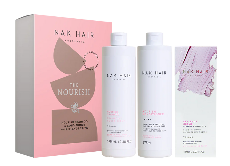 NAK Nourish Holiday TRIO Gift Set