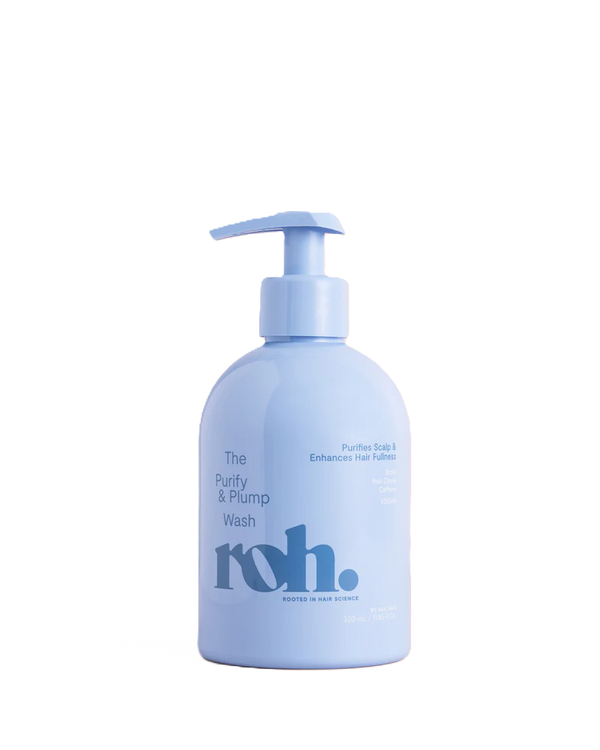 This refreshing cleanser purifies your scalp microbiome, removing excess oil, pollution, and residue.