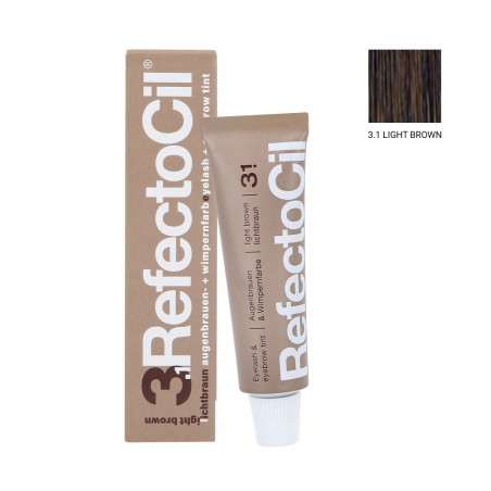 Refectocil Light Brown No. 3.1 Lash and Brow Tint for Natural, Vibrant Light Brown Shades