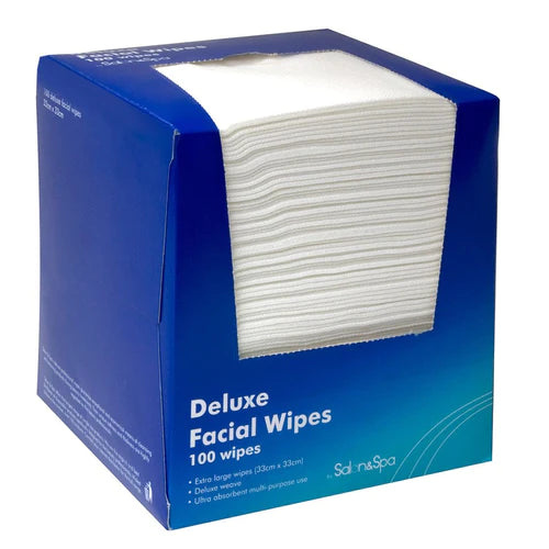 Spa Essentials Disposable Facials Wipes 100pk