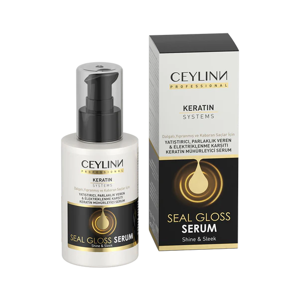 Ceylinn Keratin Straightening Treatment Kit 100ml & Keratin & Botox Serum 100ml