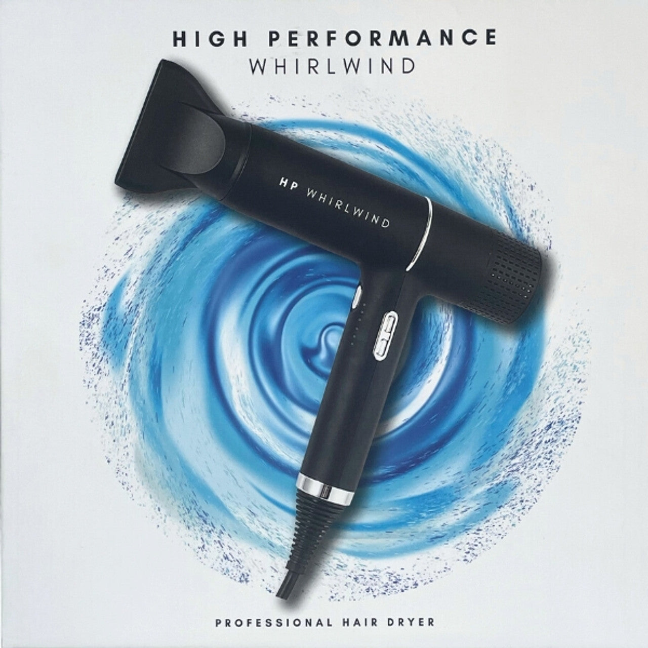 The HP Whirlwind Professional Black Hair Dryer your ultimate styling companion for salon-quality results! Crafted for professionals and home users alike, this high-performance hair dryer boasts impressive features