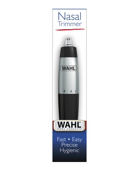 Wahl nasal trimmer packaging on a white background