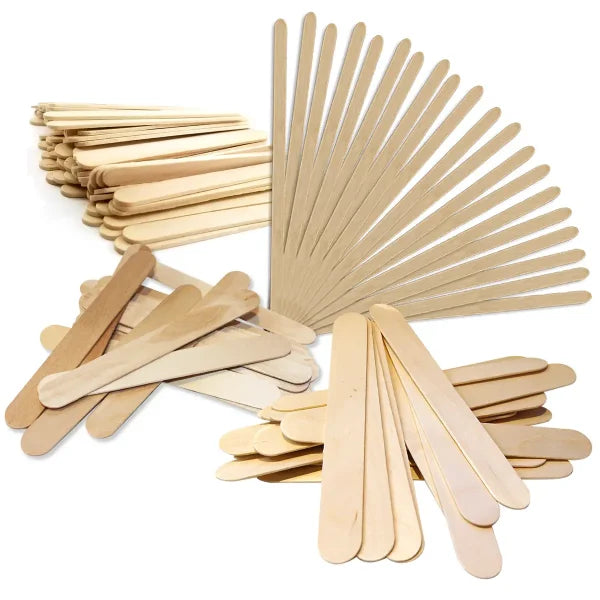 Wax Wooden Spatulas