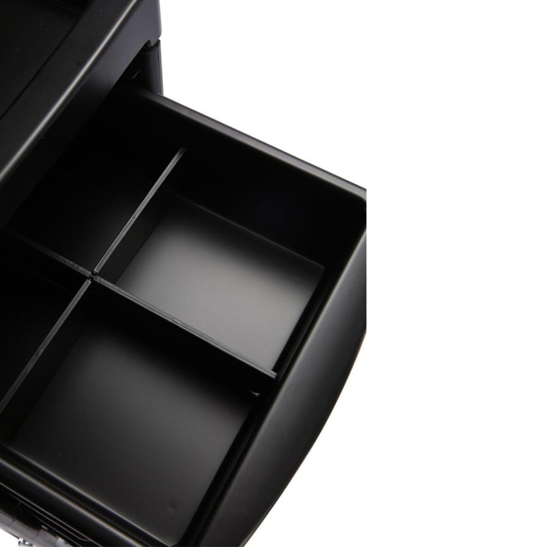 Carlos Hairdressers Salon Trolley - Black