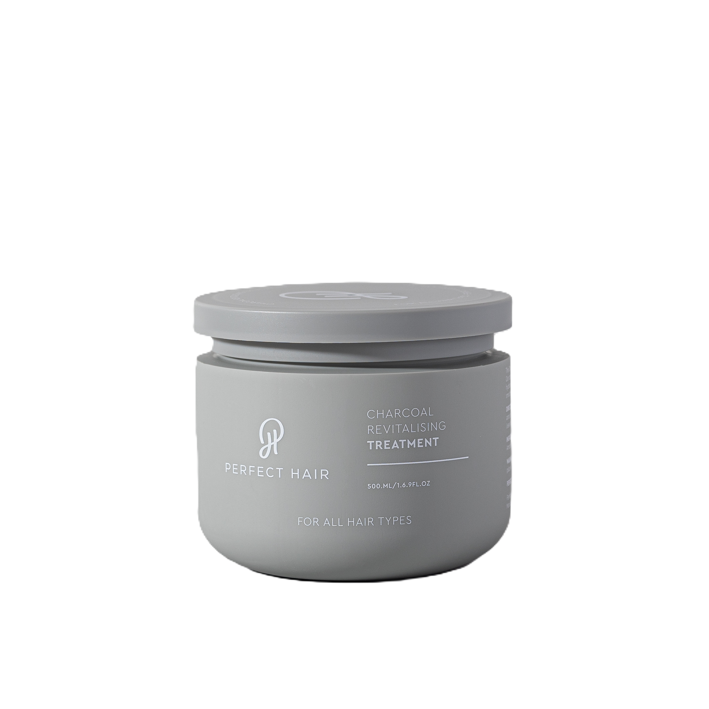 Perfect Hair Charcoal Treatment 500ml  This cream-based treatment is designed to absorb oil, clean, and repair all hair types.