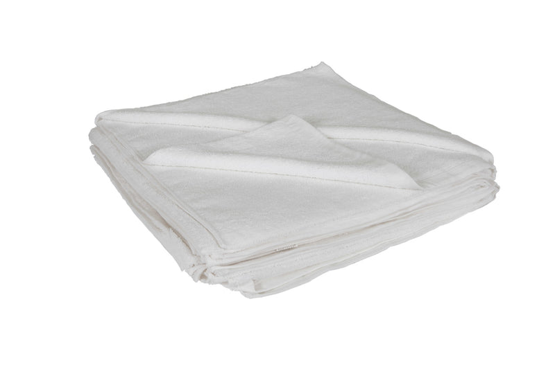 Barber/Beauty Mini Face Towels 12 pack - White