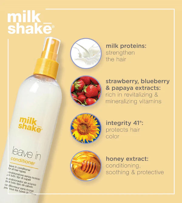 Give your hair the daily nourishment it craves with milk_shake Leave In Conditioner