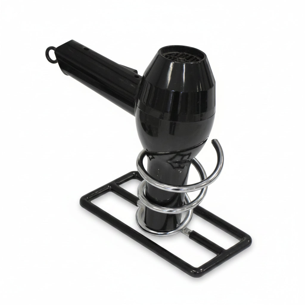 Non Slip Spiral Benchtop Hair Dryer Holder
