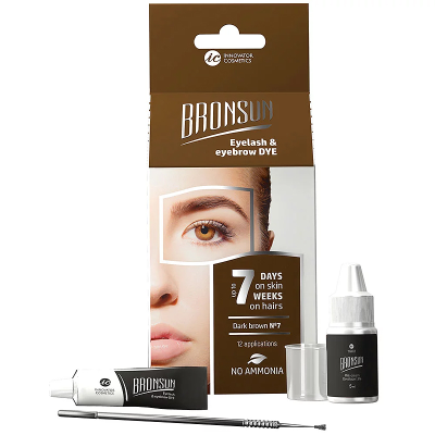 Bronsun Lash & Brow Tint Starter Pack - 7 Dark Brown