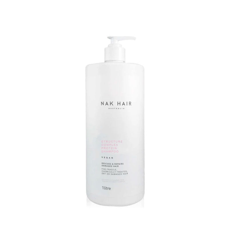 Nak Structure Complex Protein Shampoo is a strengthening protein shampoo designed to rescue and repair damaged and fragile hair.