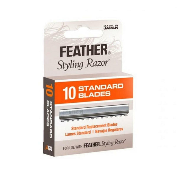 Feather Styling Razor With Comb Guard 10pack