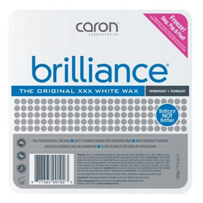 Caronlab Brilliance Hard Hot Wax Pallet Tray 500g