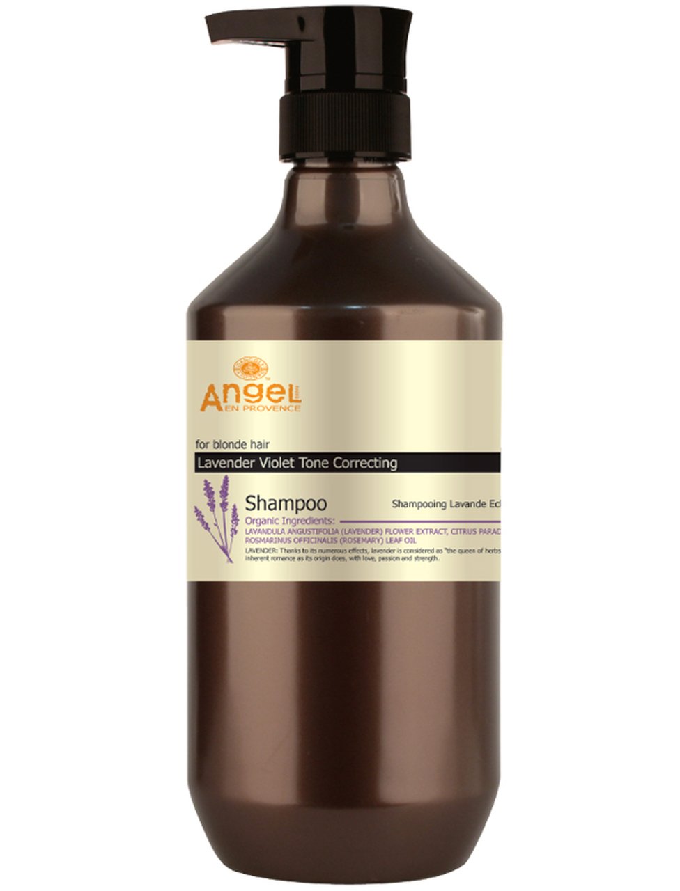 Remove unwanted yellow and brassy tones from blonde hair with our Lavender Violet Tone Correcting Shampoo