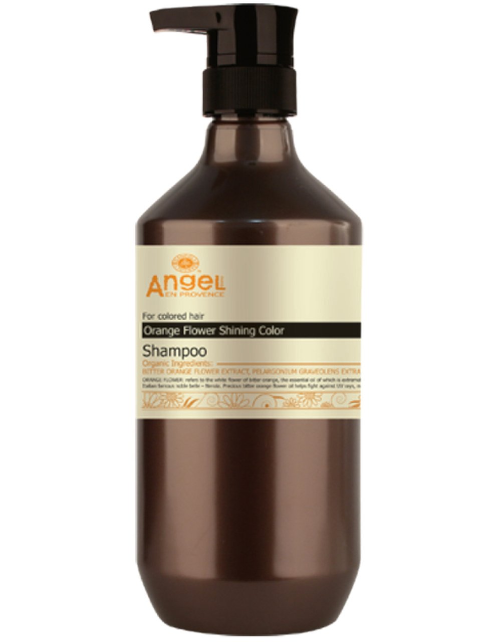 Angel En Provence Orange Flower Colour Shampoo 800ml.  Unleash radiant Colour