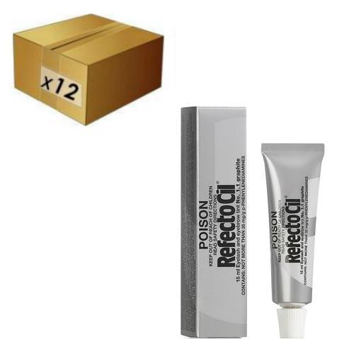 RefectoCil Lash and Brow Tint - R1.1 Graphite (12 Tubes)