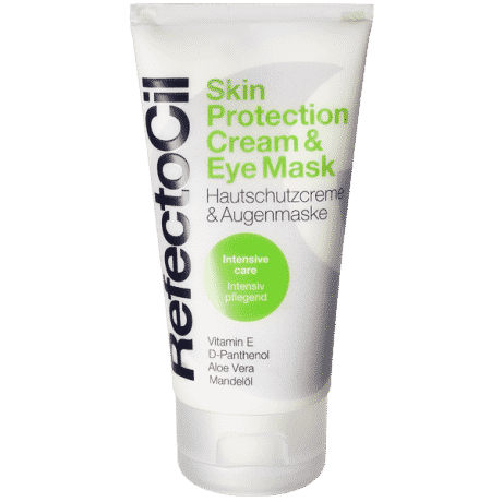 Refectocil Skin Protection Cream provides smooth waterproof protection and is therefore the ideal basic cream for use when tinting eyelashes and eyebrows